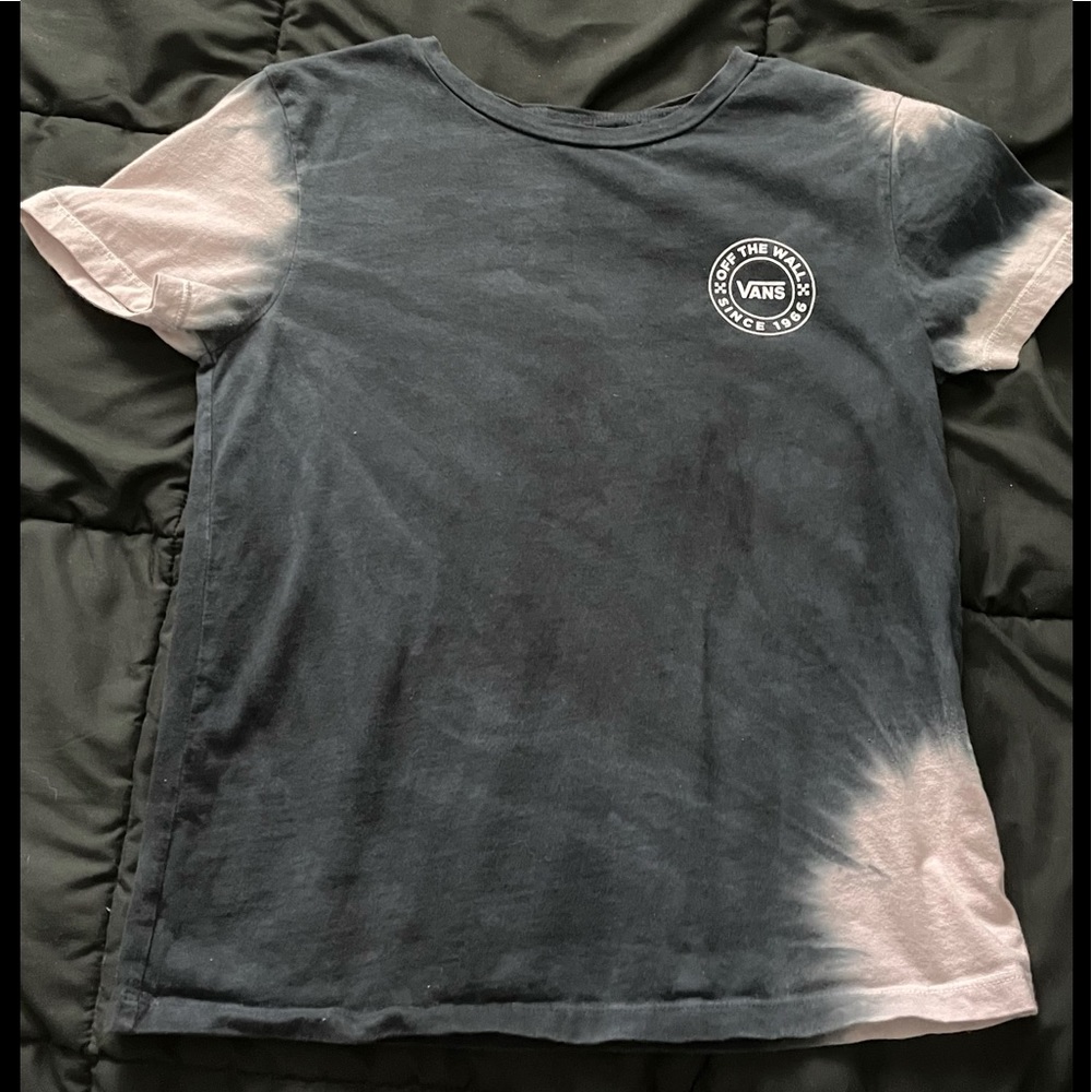 Black and Pink Vans Tee